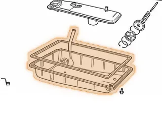 Gasket, A340 Bottom Pan — Part # 97300