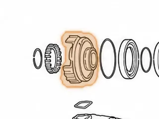 Piston Set, A340 Low/Reverse Clutch (2.645” Tall) 3 Piece (The Largest Piston Is 2.645” Overall Height) — Part # 97967