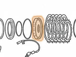 Support, A340 2nd Brake Clutch (16 Lug) 1985-Up — Part # 97632