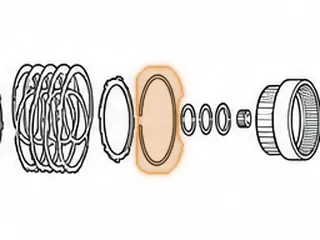 Snap Ring, A340 Holds Forward Pressure Plate In Drum (Use 97864) — Part # 97876
