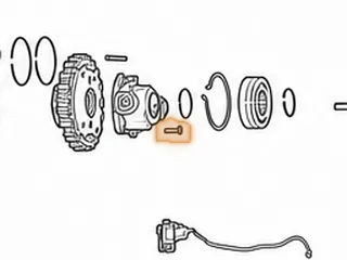 Bolt Set, A727/A518/A618/48RE Holds Governor To Support — Part # 22787K