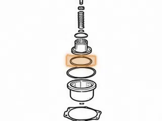 Ring, 400/4L80E Rear Accumulator (Outer)(Metal) 1971-Up — Part # 34199A