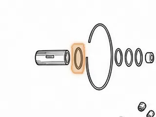 Washer, 400/4L80E Center Support to Front Planet (Plastic) 1964-Up — Part # 34226A