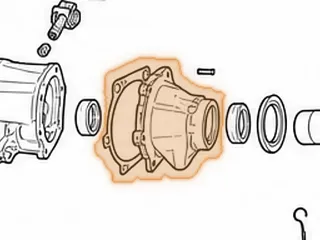 Extension Housing, 4L80E 4x4 (2 5/8” Long) Aluminum (Cast # 15724251) — Part # 34770EF