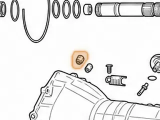 Fitting, 4L60E Cooler Line (Push-In Type) 1996-08 — Part # 74996B