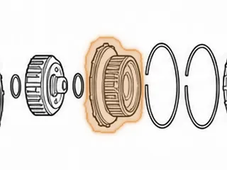 Clutch Hub, 4L80E Direct Clutch 1.130” Thick Splines — Part # 34575E