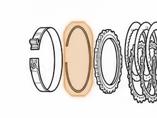 Snap Ring, 4L80E Holds Intermediate Clutch Pressure Plate in (.092”) 1991-Up — Part # 34873