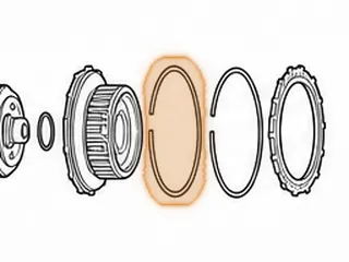 Snap Ring, 400/4L80E Holds Forward & Direct Clutch Pressure Plate in 1964-Up — Part # 34878