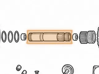 Shaft, 400/4L80E Intermediate Sun Gear (32 Splines on Sun Gear) 1966-96 — Part # 34674A