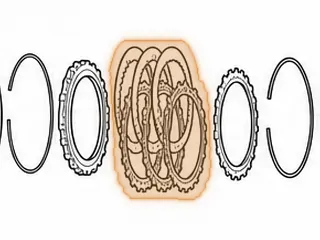 Friction & Steel Kit, 400 Intermediate Clutch (.062”) (Hi-Performance) 1964-Up (Alto) — Part # A34104PPK