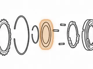 Retainer, 400 Intermediate Clutch Return Spring (Steel) 1964-Up — Part # 34982