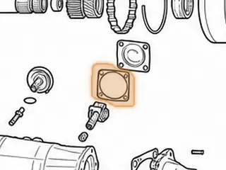 Gasket, 400 Governor Cover 1964-Up — Part # 34306