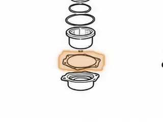 Gasket, 400 Rear Servo Cover 1964-Up (Metal) (Measures 4.655” Across Flat To Flat) — Part # 34307