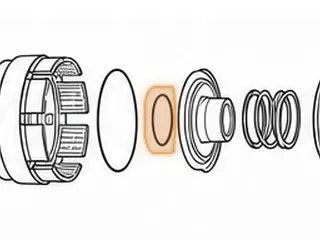 Snap Ring, 42RLE Holds Input Clutch Retainer In (.095” Thick) 2.595”OD (With 2 Eyelets) 2003-Up — Part # 92875