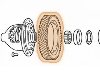 Ring Gear, A604 Differential (56 Teeth) — Part # 92720C