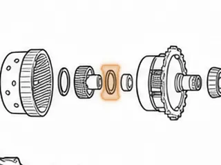 Bearing, A604 Rear Sun Gear To Rear Planet 1989-93 (Use 92211) — Part # 92241