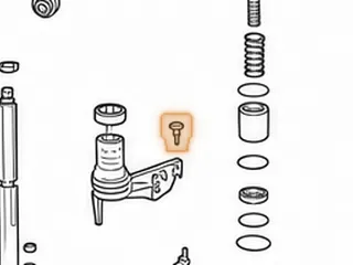 Bolt, 42RLE MPLS Sensor To Valve Body 2003-Up — Part # 62791