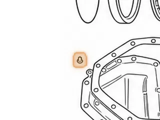 Bolt Set, A604 Differential Cover To Case (10mm) (12 Pieces) (Can Use 92779K) — Part # 92785K