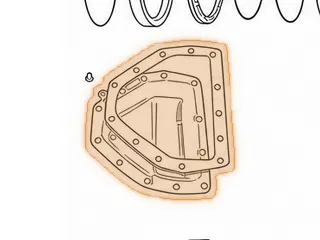 Gasket, A604 Differential Cover — Part # 92303