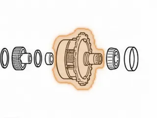 Planet, A604 Rear (4 Gear) 1989-E91 (1” From Step To End OF Shaft) — Part # 92584