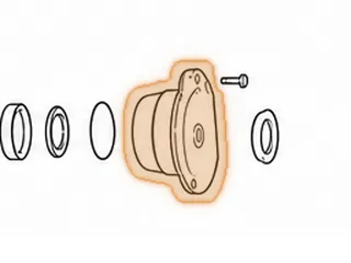 Retainer, A604 Differential 2WD (Cast Iron) (6 Bolt) (2.477” Tall) — Part # 92725