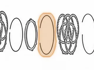Snap Ring, A604 Holds Underdrive Pressure Plate In (.076” Thick)(6 5/16”OD) L1990-Up — Part # 92860A