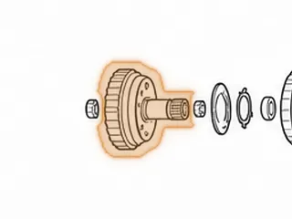 Hub, A604 Overdrive & Reverse (1.140”OD Shaft) 1989-95 — Part # 92570