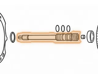 Shaft, A604 Input (22 Splines)(9 1/2” Long) — Part # 92670A