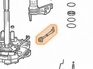Park Rod Actuator, A604 (.413” Wide Roller) — Part # 92994