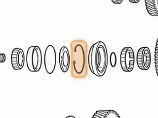 Snap Ring, A604 Transfer Shaft Retainer — Part # 92899