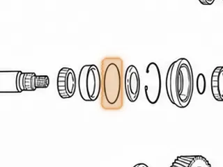 O-Ring, A604 Transfer Shaft Bearing Retainer — Part # 92381