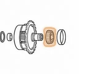 Bearing & Race Kit, A604 Presses On Rear Planet 1989-Up (Use 32274K) — Part # 92251K