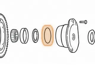 Shim Kit, A404/413/470/670 Differential Bearing Race (.005”)(Fits Large Cup Race 2.880”OD) (10 Per Kit) Sonnax — Part # S92290BK