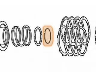Snap Ring, A904/A500 Holds Retainer To Direct Drum — Part # 12879