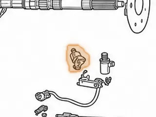 Sensor, A500 Governor Pressure (4 Blade Rectangular Connector) (Black Plastic) (Transducer) (With TFT) 2000-Up — Part # 12415C