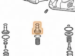 Piston, A404/413/470/670 Accumulator (Plastic) — Part # 22927