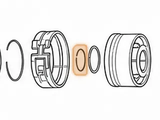Snap Ring, A904/A500 Rear Support To Rear Hub 1988-E92 — Part # 12890