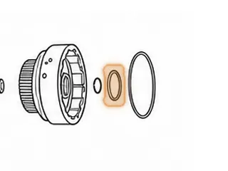Lip Seal, A904/A500 Forward Clutch Piston (Inner) 1960-Up (1.955”OD) — Part # 12334