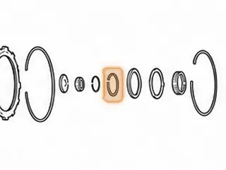 Snap Ring, A904/A500 Front Planet To Front Ring Gear — Part # 12881