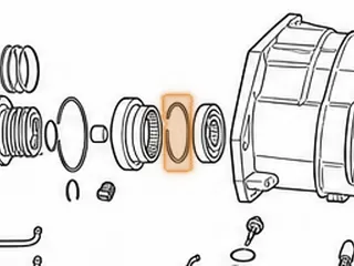 Snap Ring, A500 Output Bearing To Output Shaft — Part # 12893