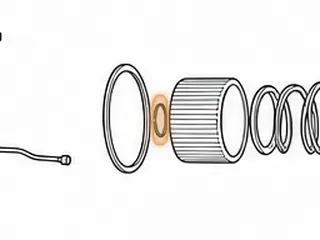 Snap Ring, A500 Overdrive Sun Gear (Round) — Part # 12866