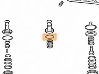Ring, A500 3-4 Accumulator Piston (Large, In Valve Body) 1989-Up — Part # 12192C