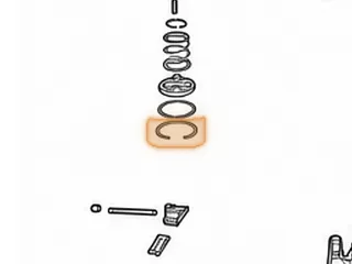 Sanp Ring, A904/A500 Holds Front Servo In — Part # 12896