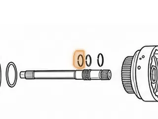 Ring, A404/413 Input Shaft (1.062”OD) (Teflon) 1978-86 — Part # 12177AT