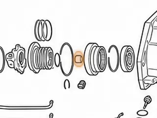Key, A500 Holds Governor Support To Shaft (Rectangle) — Part # 12844A