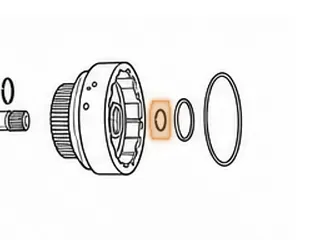 Snap Ring, A904/A500 Holds Input Shaft To Forward Drum — Part # 12880