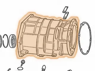 Extension Housing, A500 4x4 (15 7/8” Long) (No Speed-O) No Sensor (Uses A Rear Seal) (Uses A 2 Bolt Mount)… — Part # 12770C
