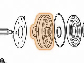 Support, A904 Output Shaft (6 Bolt) 1988-Up — Part # 12634A