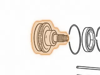 Output Shaft, A500 2WD (1 7/16” Long Key Way Slot) — Part # 12678EA