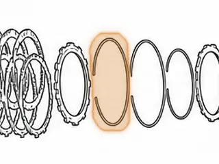 Snap Ring, A500 Overdrive Clutch (.051” Thick)(6 3/8”OD)(Waved) 1988-Up — Part # 12860